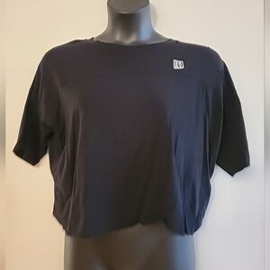 DKNY SPORT OVERSIZED CROP TOP